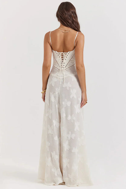 "Flora" Maxikleid